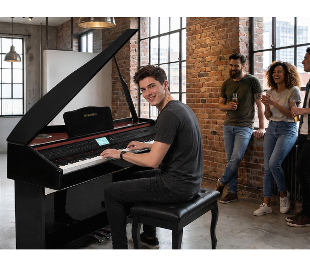 MusicMate Fortepian cyfrowy MM-P500-B DreamHarmony - 1588137 - zdjęcie 20